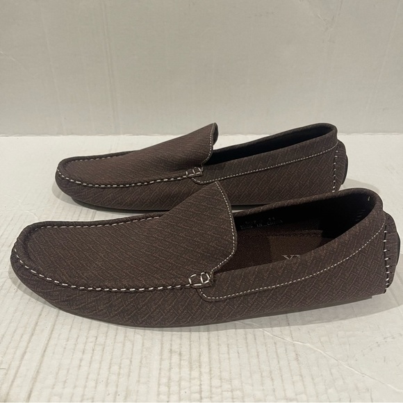 Men’s Chuxx Brown Business Casual Slip On Loafers Size 8.5 US - Picture 3 of 7